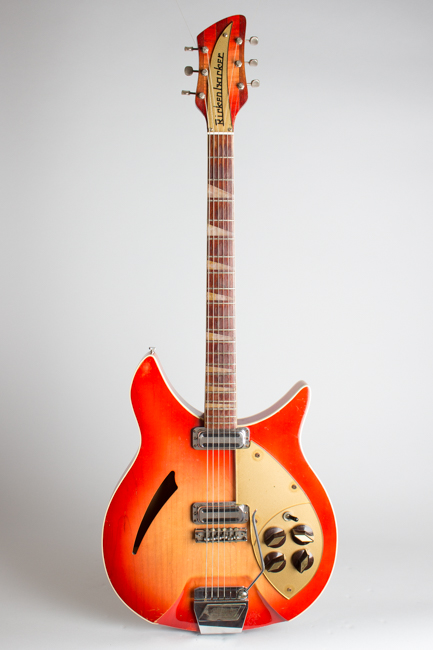 【高い素材】 Model Rickenbacker 365 Electric Body Semi-Hollow Capri ギター