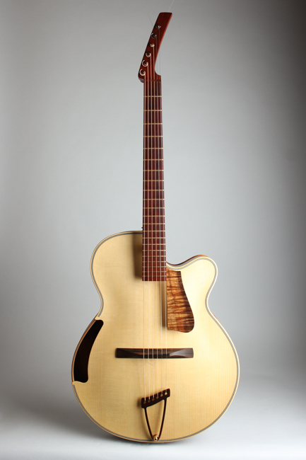 expand image Ken Parker Olive Branch Arch Top Acoustic Guitar (2006)