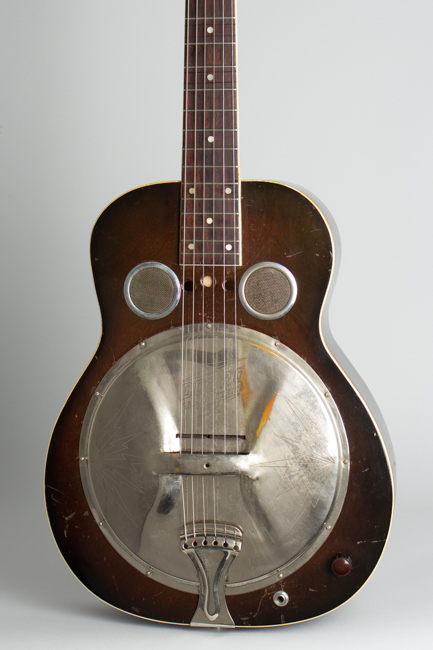 Dobro  All-Electric Hollow Body Electric Guitar  (1934)