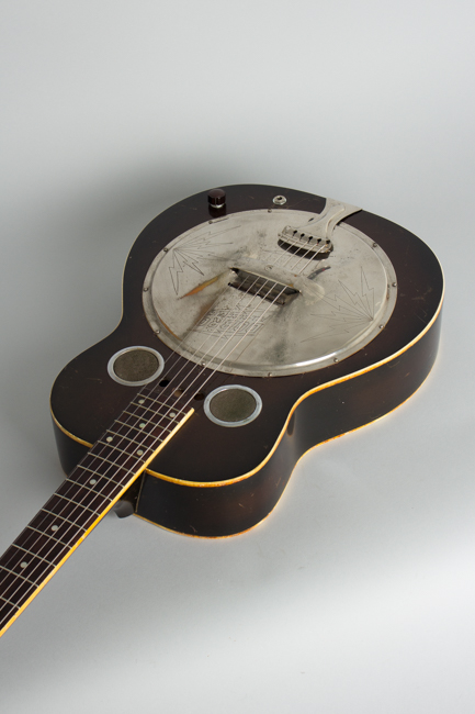 Dobro  All-Electric Hollow Body Electric Guitar  (1934)