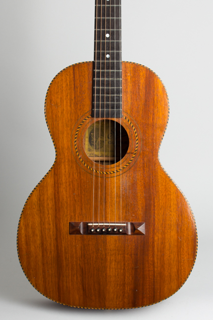 Stella  Koa Grand Concert Flat Top Acoustic Guitar  (1920s)