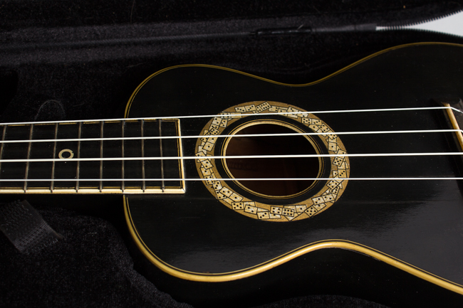  Le Domino Soprano Ukulele, made by J. R. Stewart Company ,  c. 1926