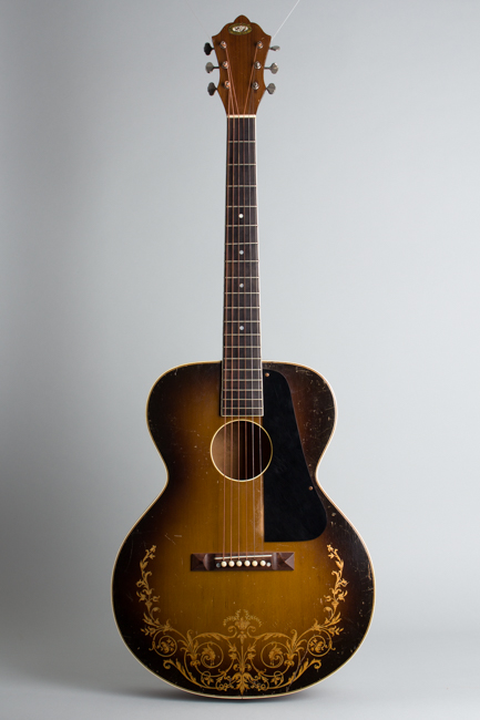  Oahu Jumbo Flat Top Acoustic Guitar, made by Kay ,  c. 1937