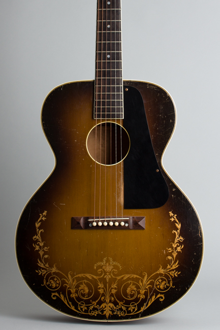  Oahu Jumbo Flat Top Acoustic Guitar, made by Kay ,  c. 1937