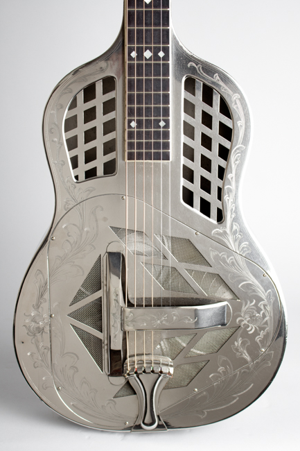 National  Style 4 Tricone Squareneck Resophonic Guitar  (1929)