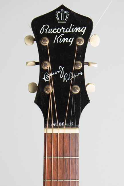  Recording King Carson Robison Model K Flat Top Acoustic Guitar, made by Gibson ,  c. 1938