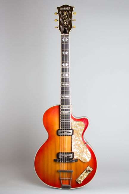 Hofner  Club 60 Arch Top Hollow Body Electric Guitar  (1960)