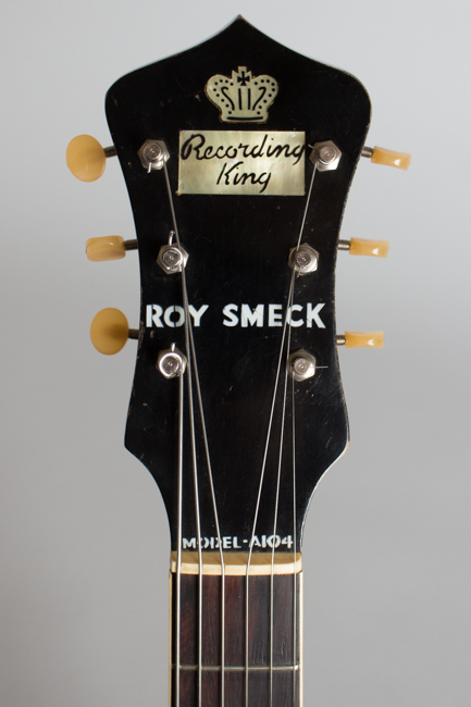 Recording King  Roy Smeck Model A-104 Arch Top Hollow Body Electric Guitar  (1940)