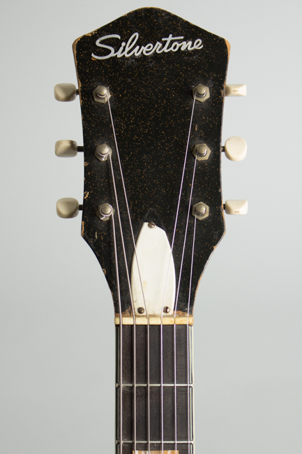  Silvertone Model 1423 Semi-Hollow Body Electric Guitar,  made by Harmony  (1962)