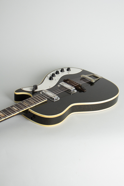  Silvertone Model 1423 Semi-Hollow Body Electric Guitar,  made by Harmony  (1962)