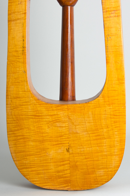 Joe Wright  Folk Art Lyre Flat Top Mandolin 