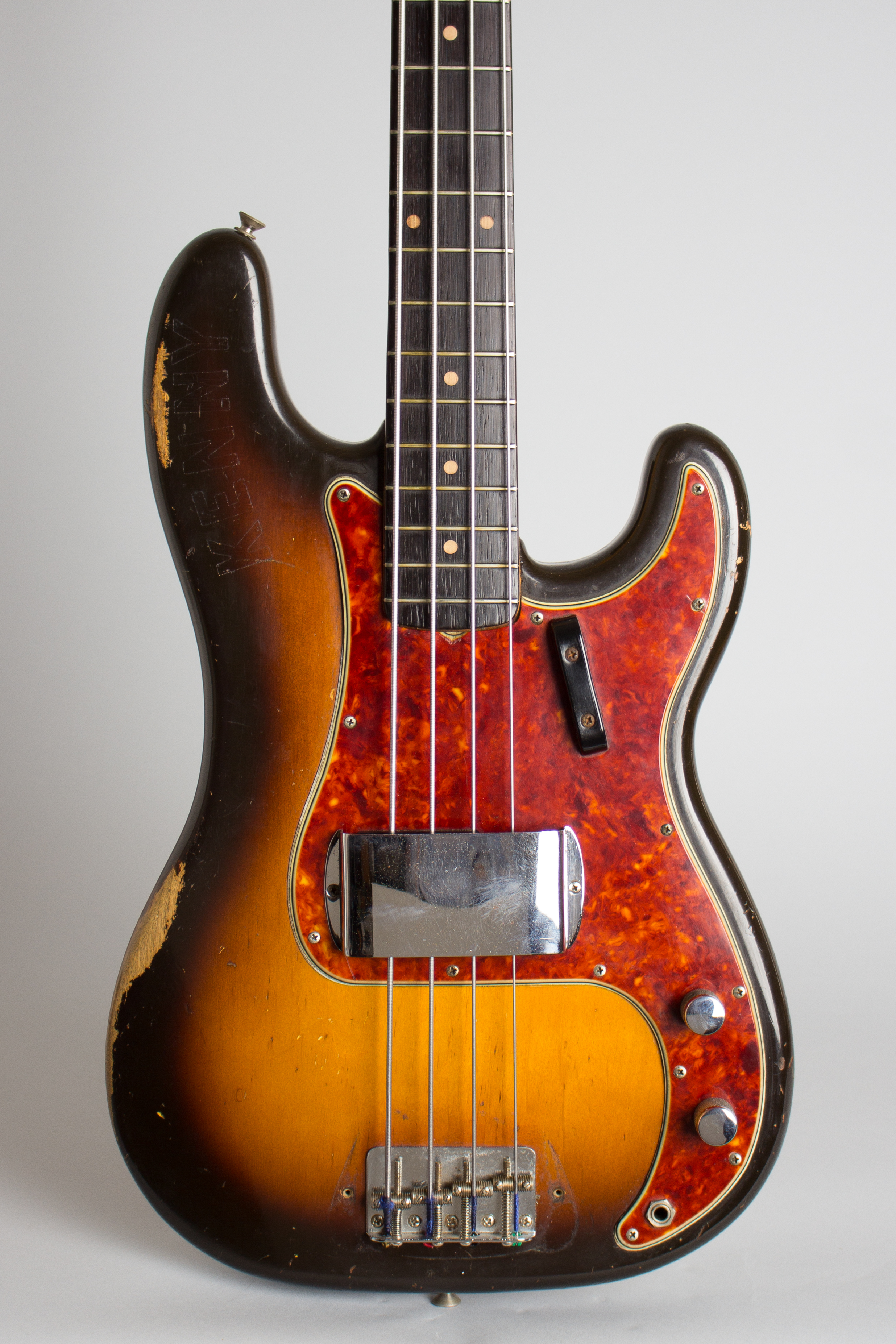 Fender Precision Bass Solid Body Electric Bass Guitar (1960) RetroFret