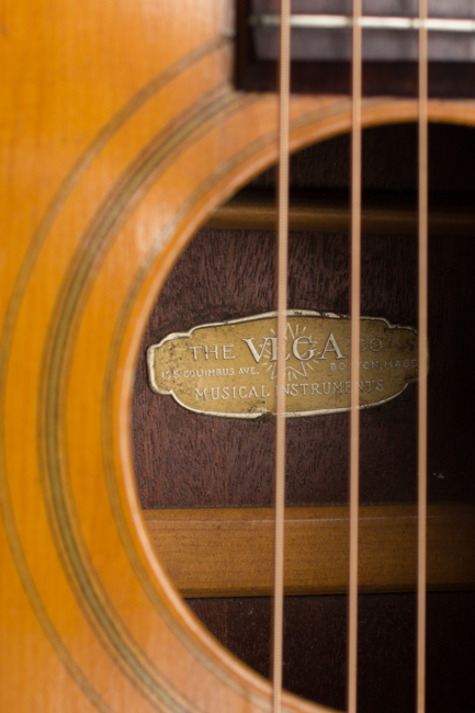 Vega  Model 04 Flat Top Acoustic Guitar ,  c. 1938