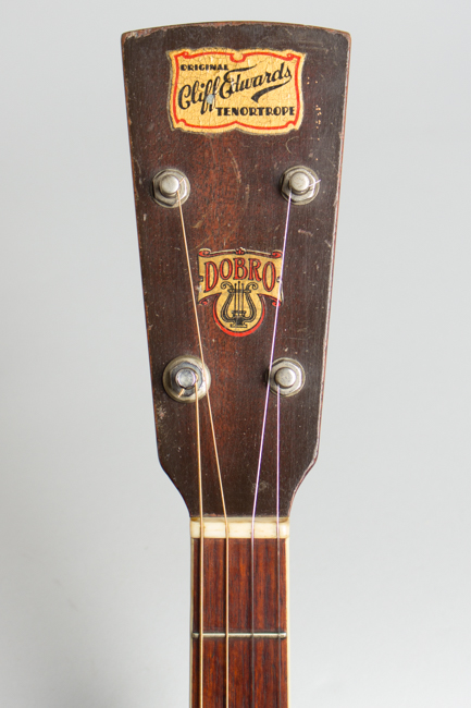 Dobro  Cliff Edwards Tenortrope Model 45 Resophonic Guitar ,  c. 1930