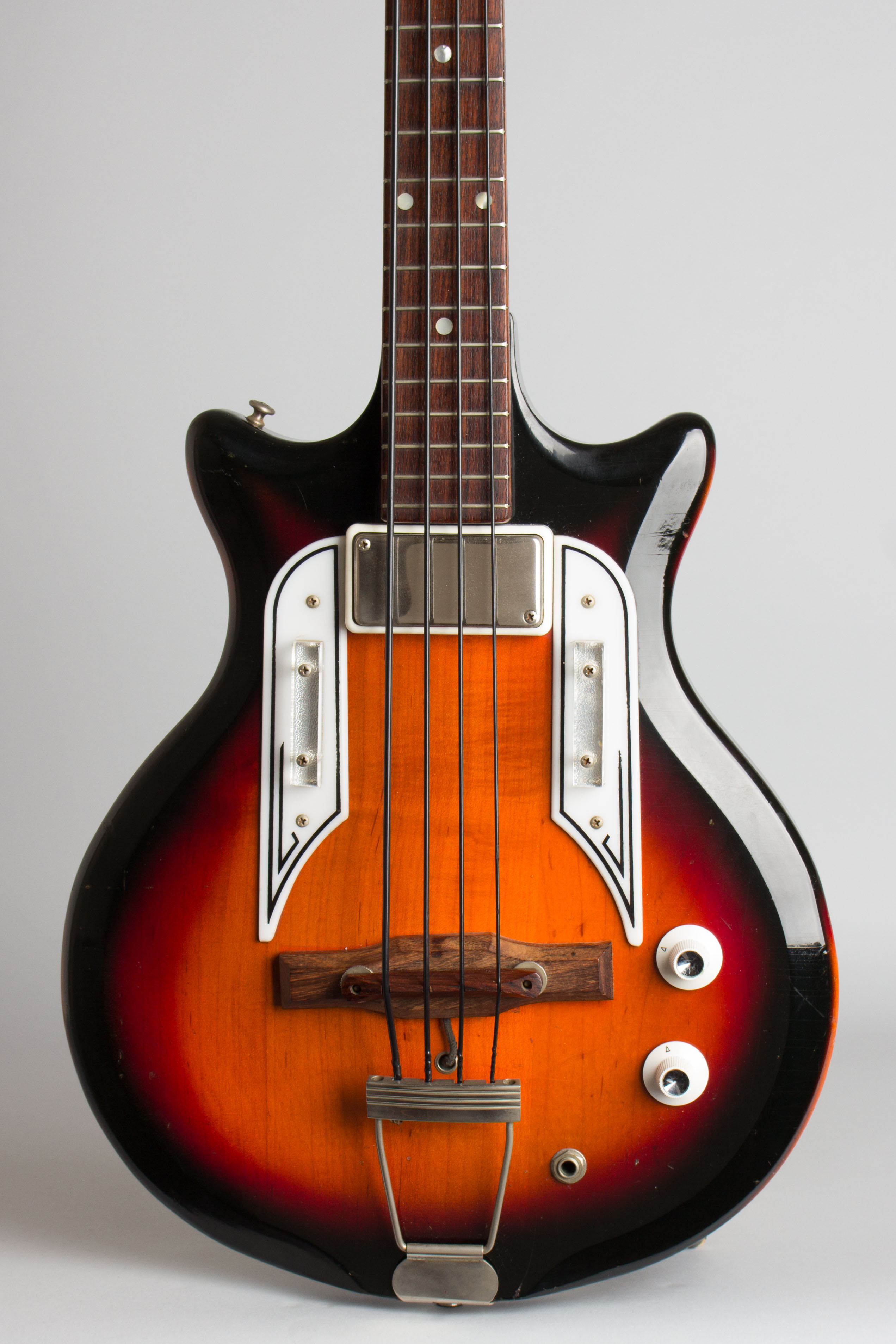 Airline Pocket Bass C7224 Solid Body Electric Bass Guitar, made by