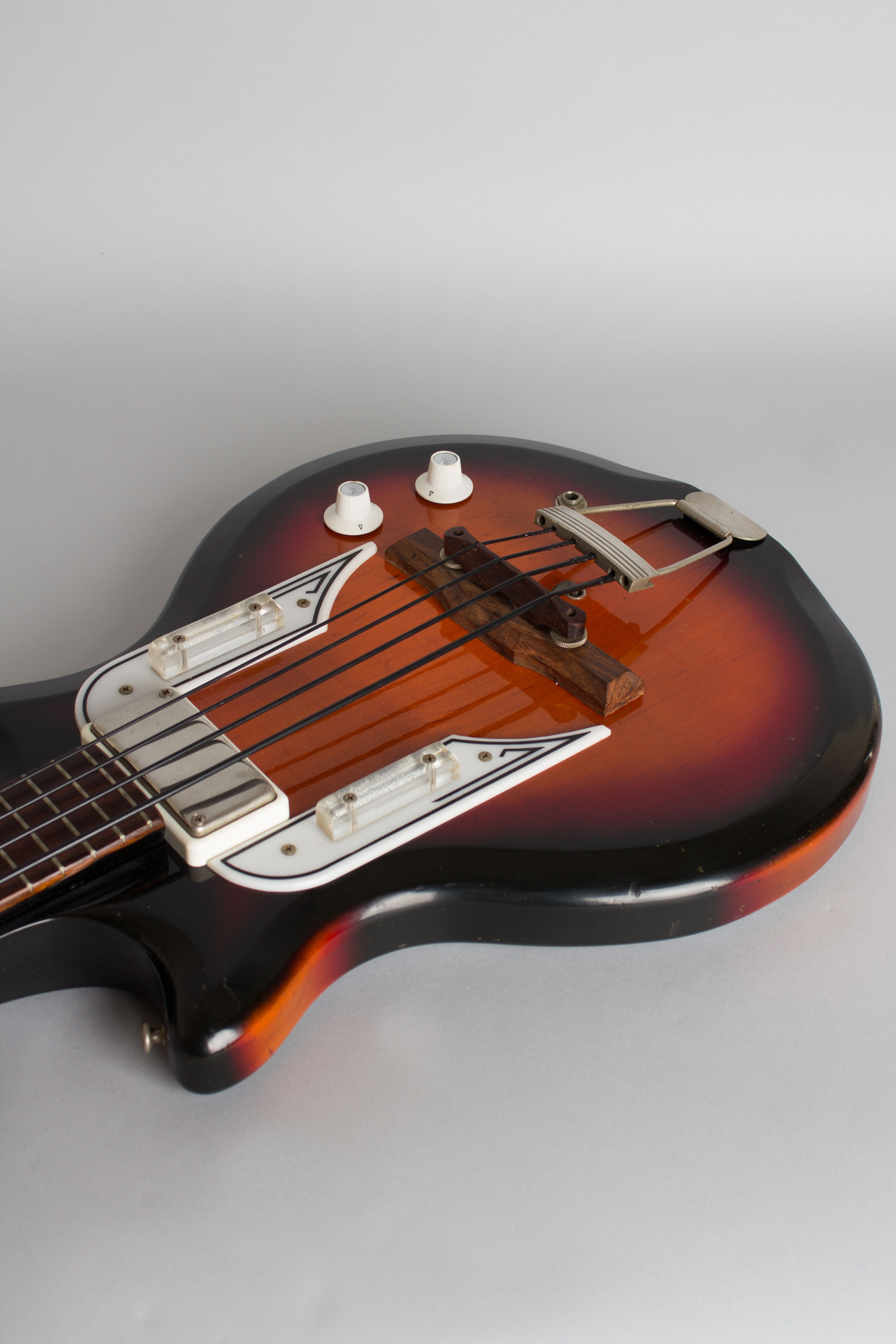 Airline Pocket Bass C7224 Solid Body Electric Bass Guitar, made by