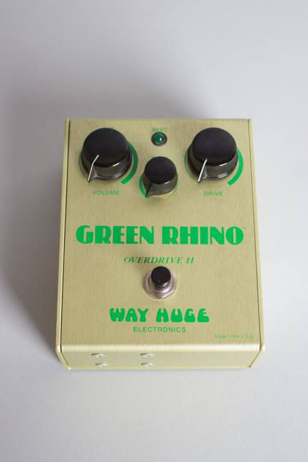 Way Huge Electronics  Green Rhino GR-2 Overdrive II Overdrive Pedal Effect,  c. 1998