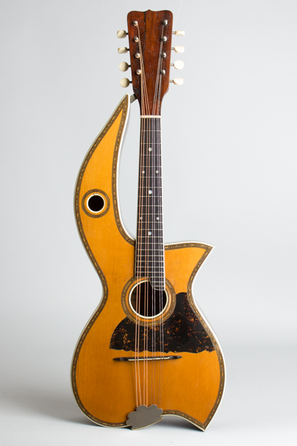  Dyer Symphony Harp Style 25 Flat Back Mandolin, made by Larson Brothers ,  c. 1915