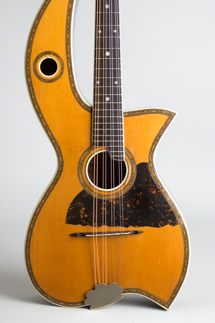  Dyer Symphony Harp Style 25 Flat Back Mandolin, made by Larson Brothers ,  c. 1915