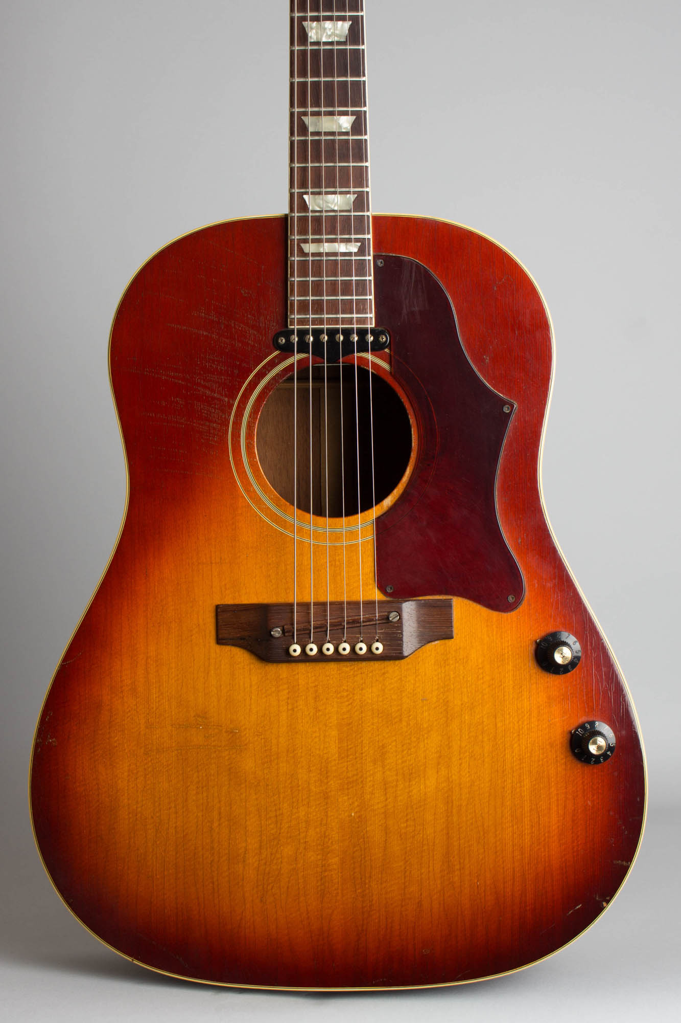 Gibson J-160E Flat Top Acoustic-Electric Guitar (1969) | RetroFret