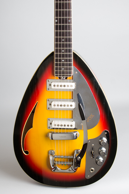 Vox  Mark VI Acoustic Thinline Hollow Body Electric Guitar  (1966)