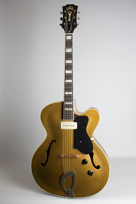 Guild  X-150 Gold Arch Top Hollow Body Electric Guitar  (1958)