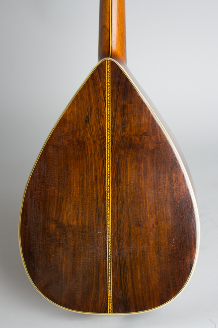  Stahl Flat Back, Bent Top Mandolin, made by Larson Brothers ,  c. 1917