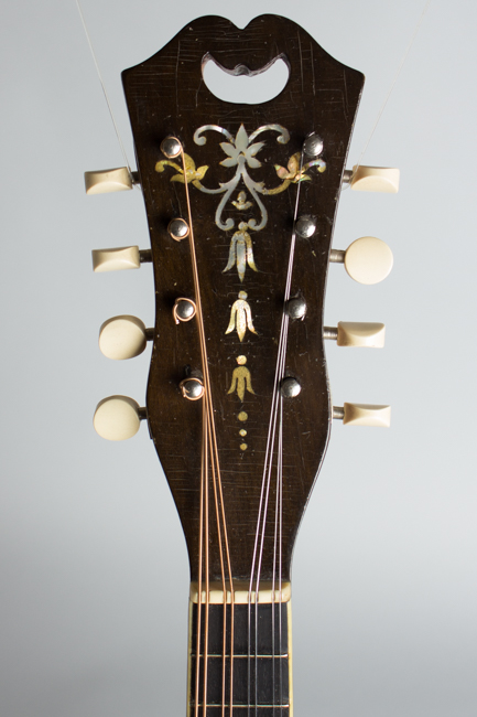  Stahl Flat Back, Bent Top Mandolin, made by Larson Brothers ,  c. 1917