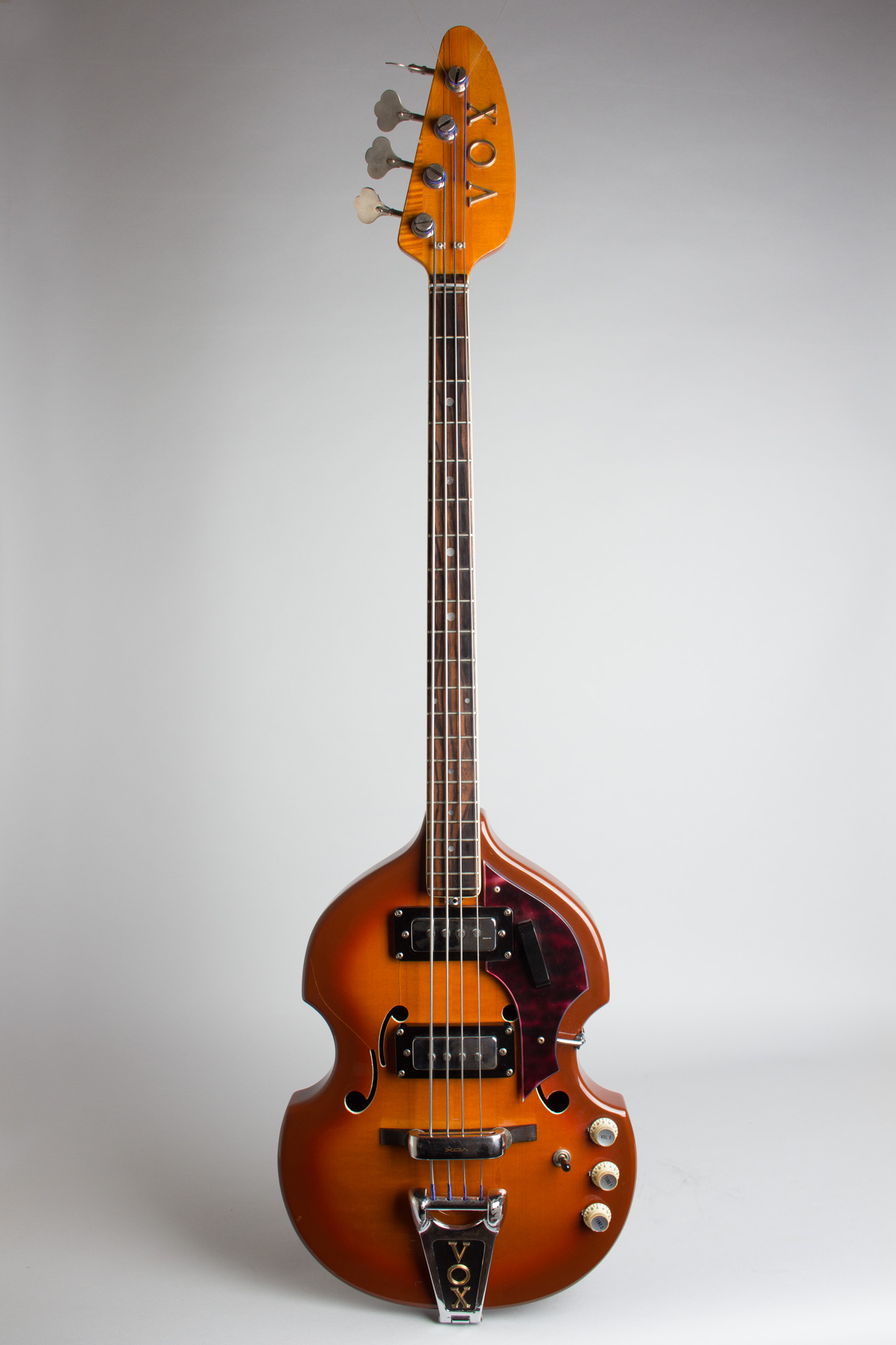 Vox Spyder IV Hollow Body Electric Bass Guitar 1968 RetroFret