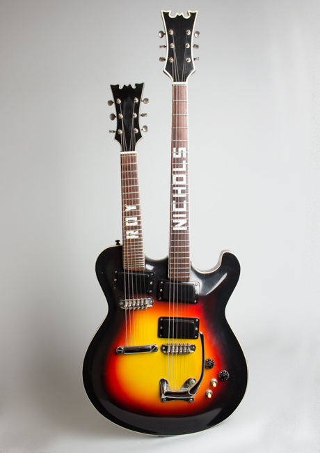 Mosrite  Doubleneck Owned and played by Roy Nichols, Arch Top Hollow Body Electric Guitar ,  c. 1959