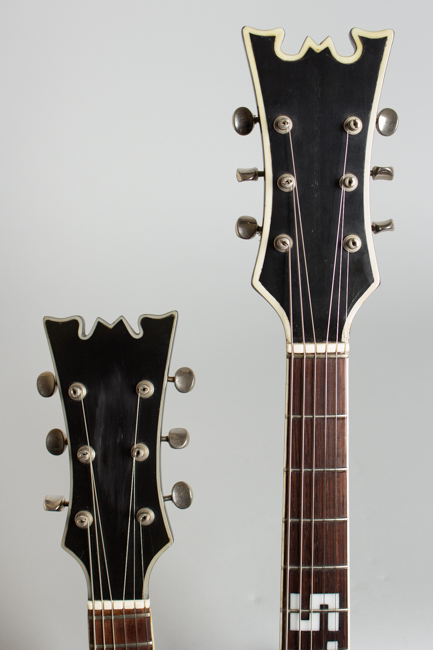 Mosrite  Doubleneck Owned and played by Roy Nichols, Arch Top Hollow Body Electric Guitar ,  c. 1959