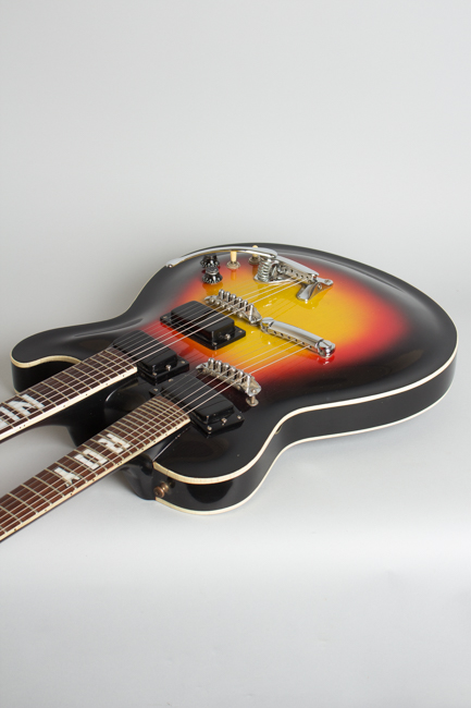 Mosrite  Doubleneck Owned and played by Roy Nichols, Arch Top Hollow Body Electric Guitar ,  c. 1959