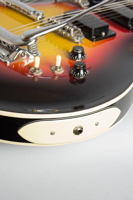 Mosrite  Doubleneck Owned and played by Roy Nichols, Arch Top Hollow Body Electric Guitar ,  c. 1959