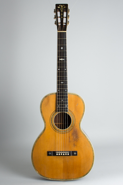  Wm. Stahl Solo Style # 8 Flat Top Acoustic Guitar,  made by Larson Brothers ,  c. 1926