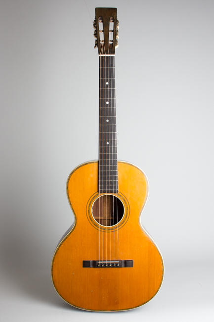  Unlabeled Flat Top Acoustic Guitar, made by Larson Brothers ,  c. 1925