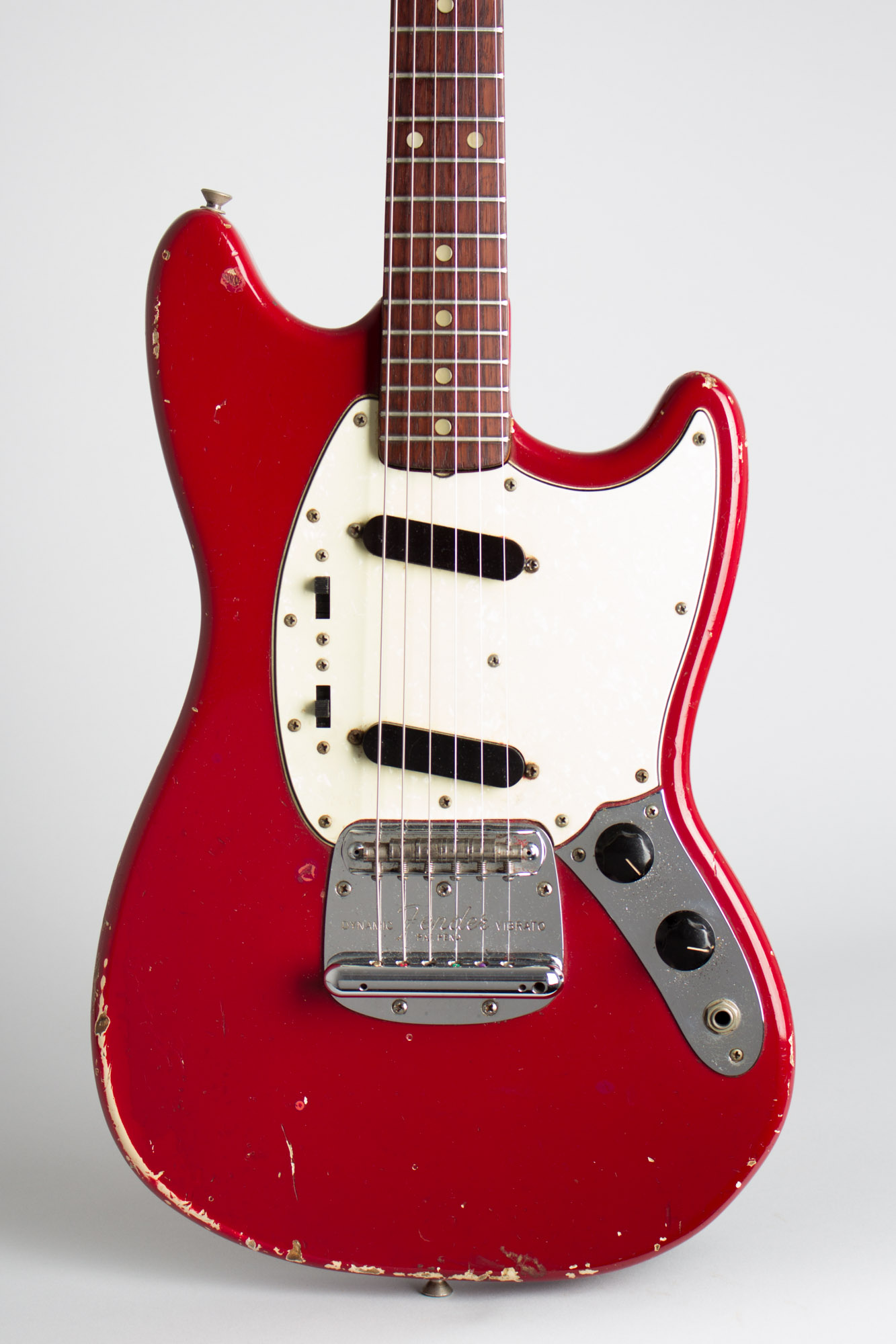 Fender Mustang エレキギター レッド Fender Japan MG69/MH Mustang Candy Apple Red Guitar | eBay