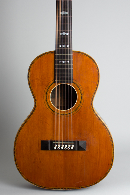 Oscar Schmidt  Bruno/Stella Hauver Conversion 12 String Flat Top Acoustic Guitar ,  c. 1925