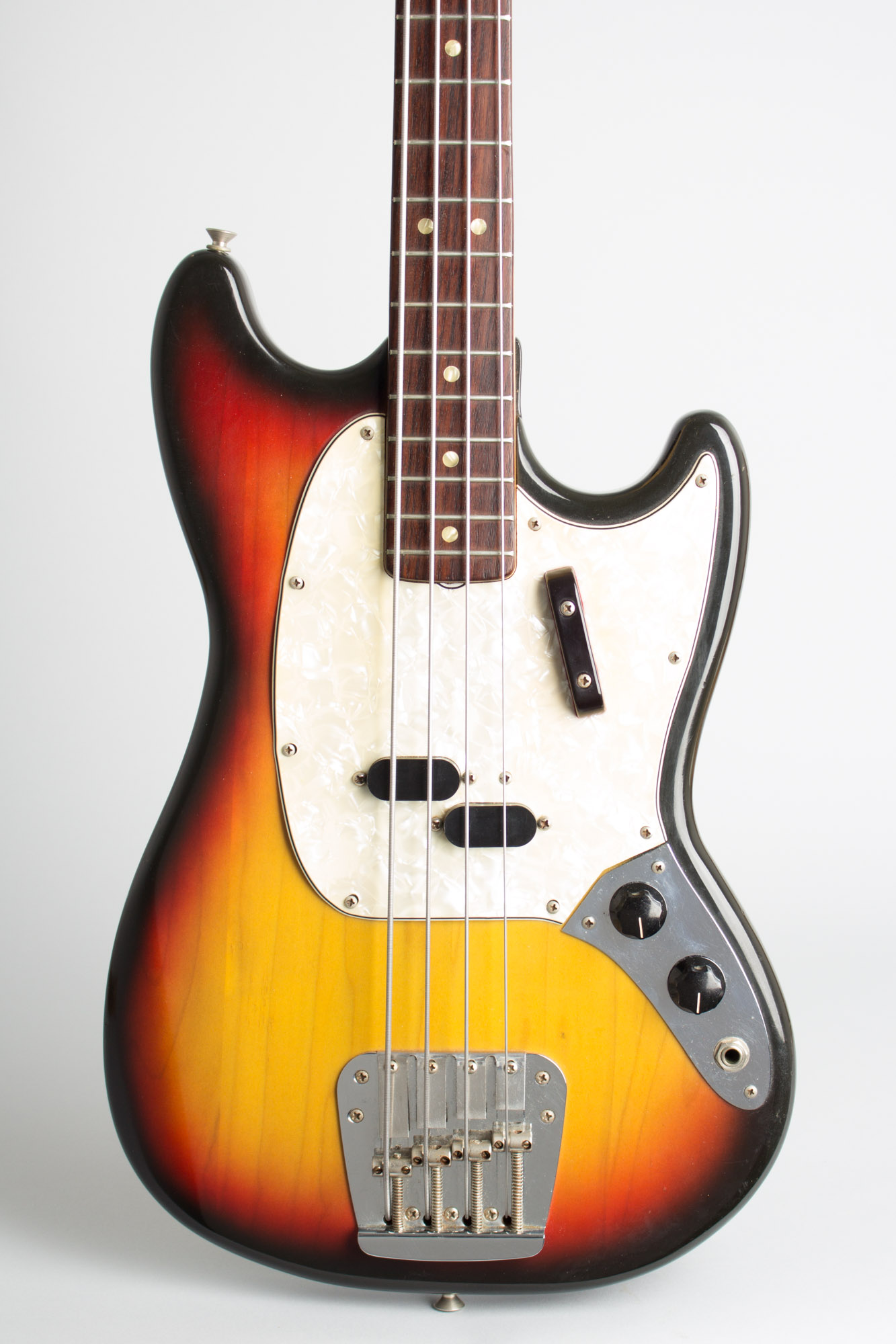 Fender Mustang Solid Body Electric Bass Guitar (1972) RetroFret