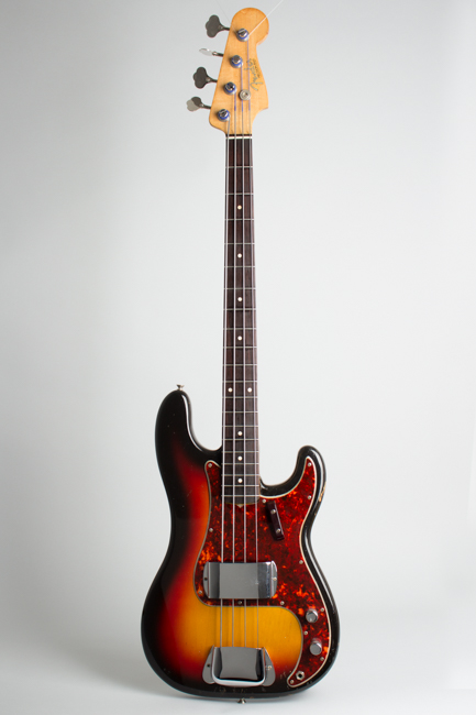 Fender  Precision Bass Solid Body Electric Bass Guitar  (1963)