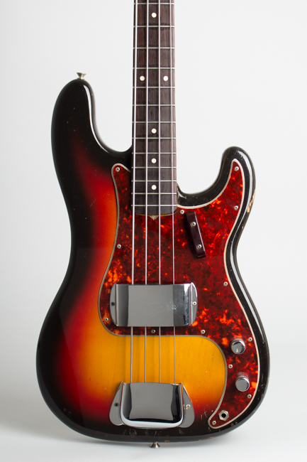 Fender  Precision Bass Solid Body Electric Bass Guitar  (1963)