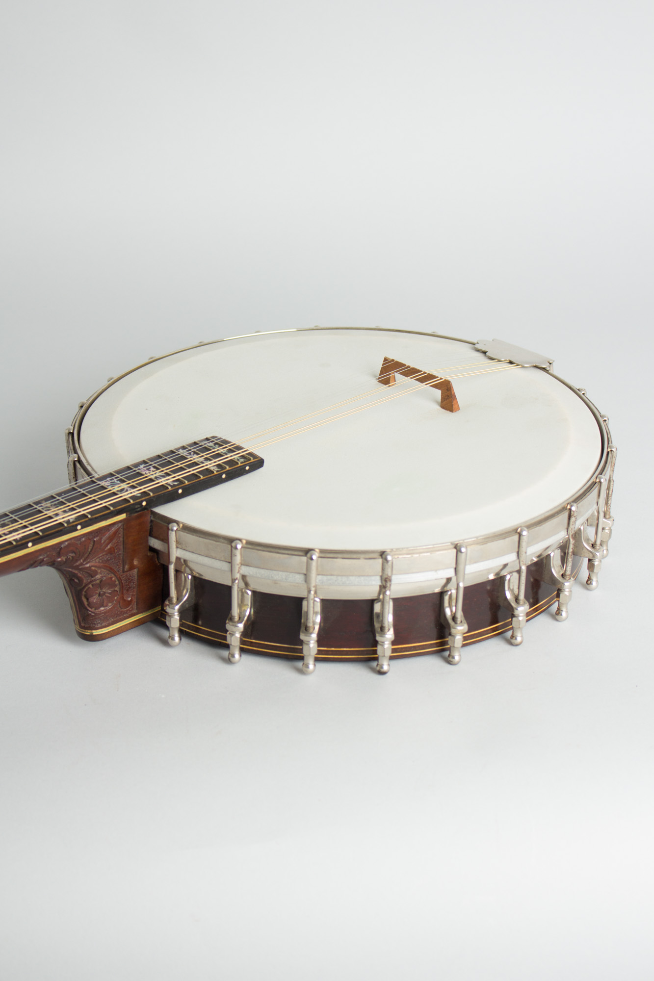 Orpheum #3 Mandolin Banjo, made by Rettberg and Lange , c. 1914 | RetroFret