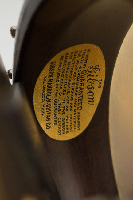 Gibson  TB-1 Tenor Banjo  (1923)