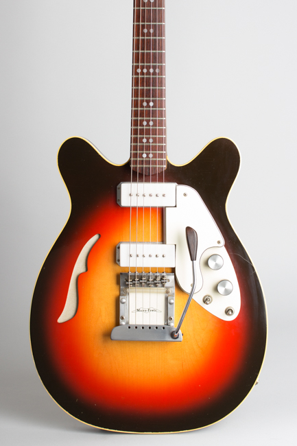 Micro-Frets  Spacetone Semi-Hollow Body Electric Guitar ,  c. 1970