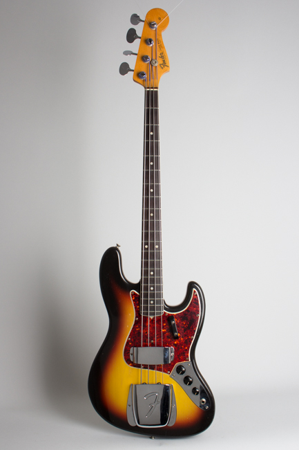 Fender  Jazz Bass Solid Body Electric Bass Guitar  (1966)