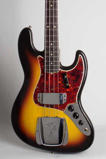 Fender  Jazz Bass Solid Body Electric Bass Guitar  (1966)