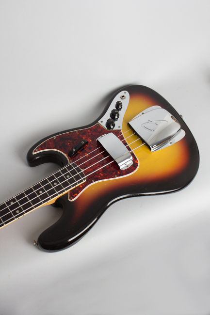 Fender  Jazz Bass Solid Body Electric Bass Guitar  (1966)