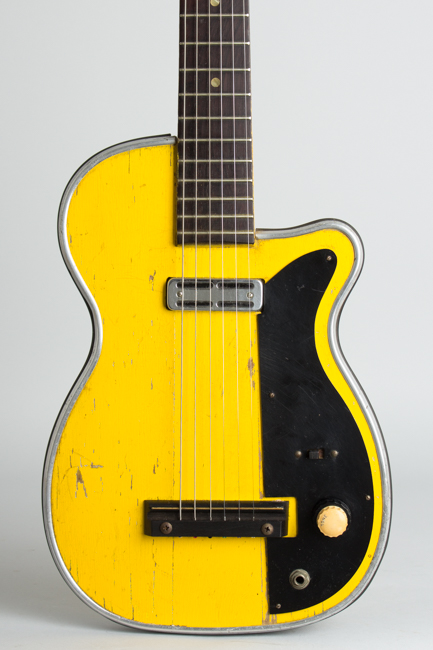  Silvertone H-42/1 Solid Body Electric Guitar, made by Harmony  (1957)