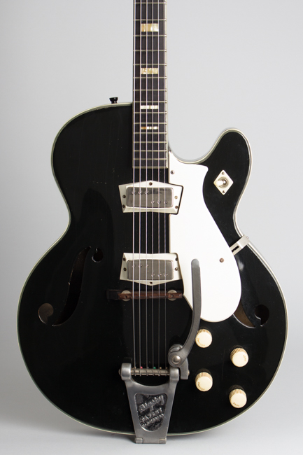  Silvertone Model 1446L Thinline Hollow Body Electric Guitar, made by Harmony  (1960