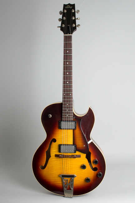 Heritage  H-575 SSB Arch Top Hollow Body Electric Guitar  (1998)