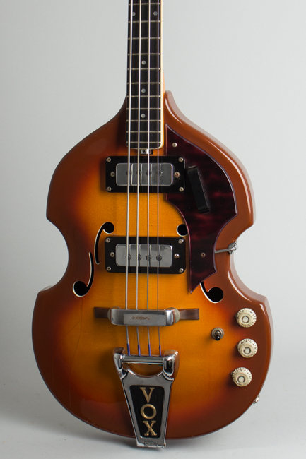 Vox  V-283 Spyder IV Hollow Body Electric Bass Guitar  (1968)
